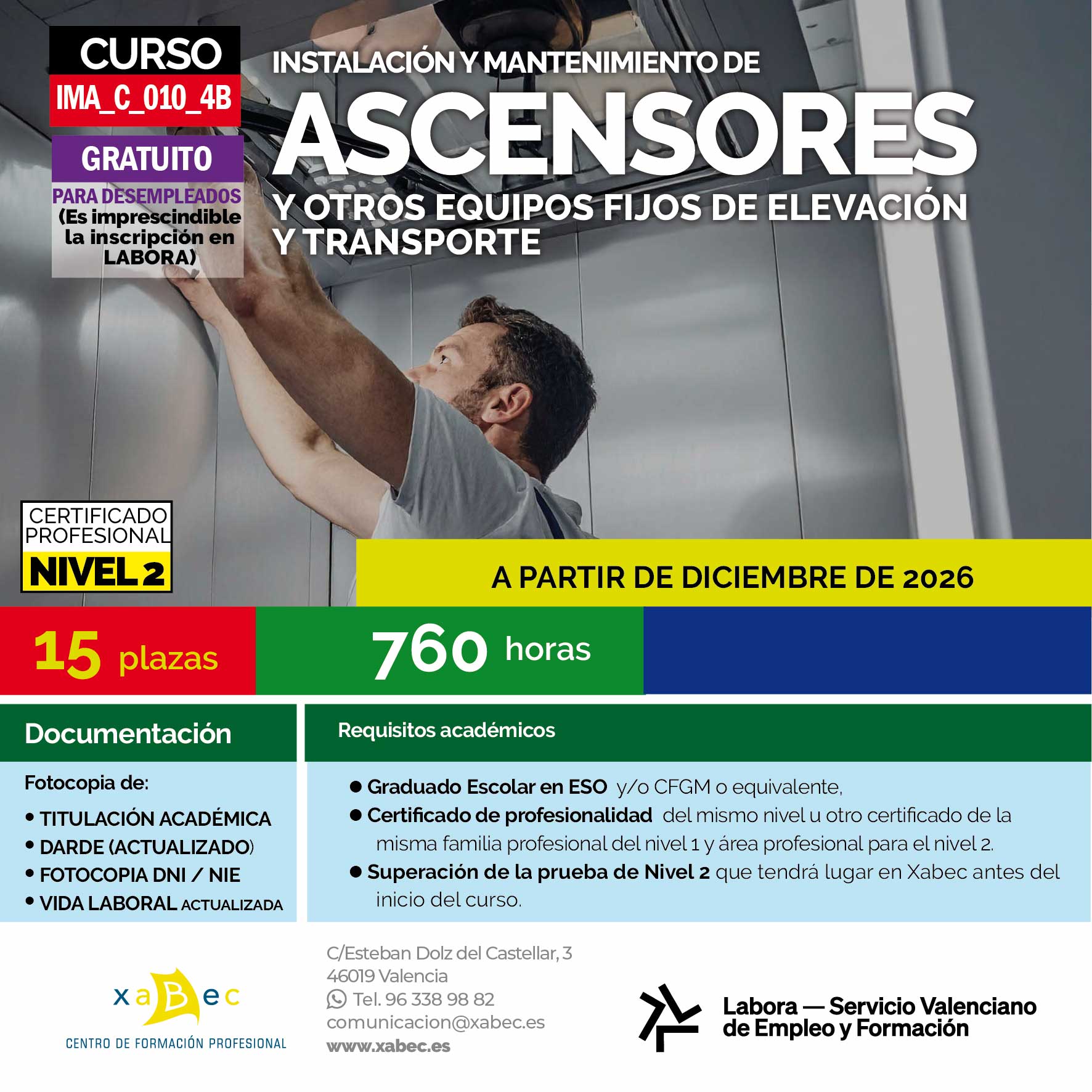 CURSOS LABORA 2026-27