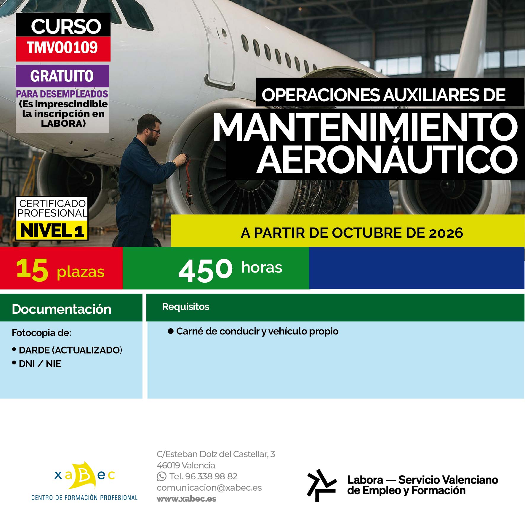 LABORA Aeronautico OCTUBRE 2026